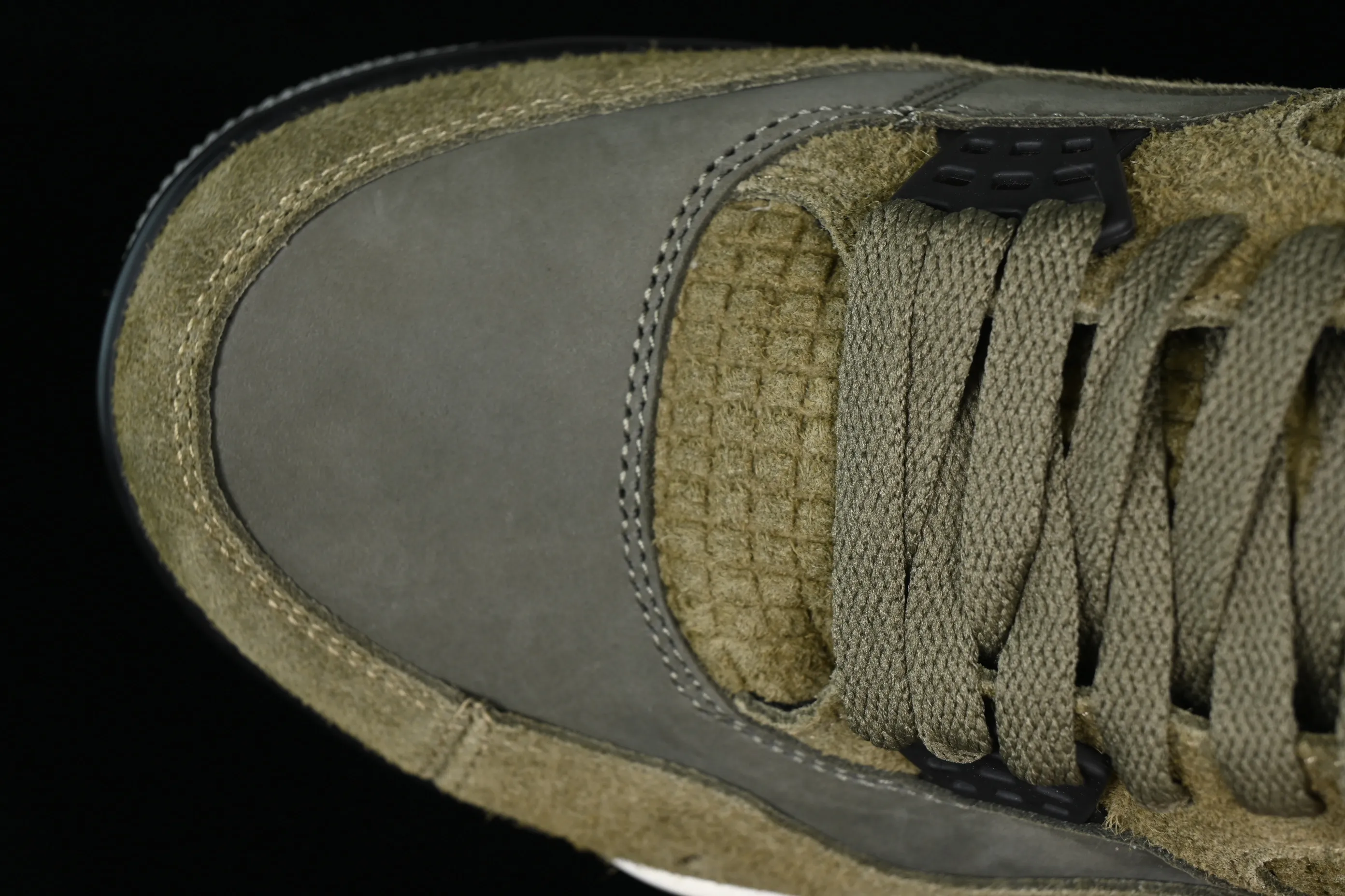 All categories Air Jordan Jordan series basketball shoes Air Jordan 4 pure original Air Jordan 4 SE Craft "Medium Olive" AJ4 Joe 4 olive green FB9927-200